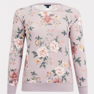 Torrid Super Soft Plush Crew Neck Raglan Sweatshirt - 0X